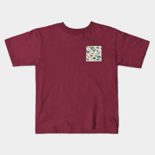 Bright Dinosaurs Kids T-Shirt